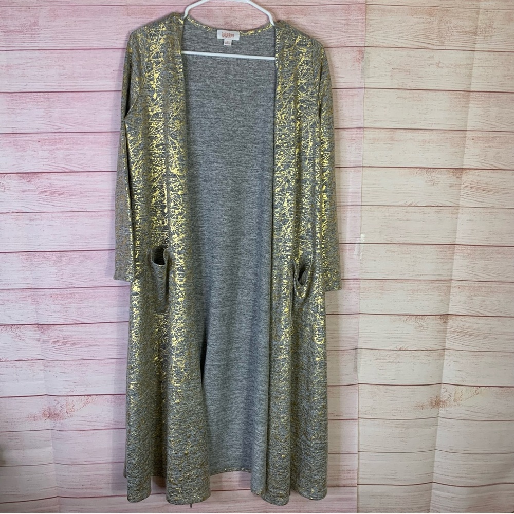 LuLaRoe Sarah Lightweight Cardigan Duster Size Small